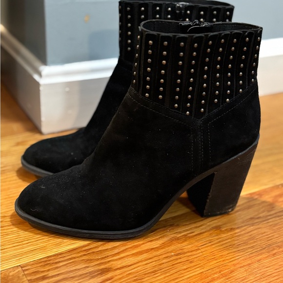 Lucky Brand Shoes - Lucky Brand Black Ankle Boots with Stud Accents
